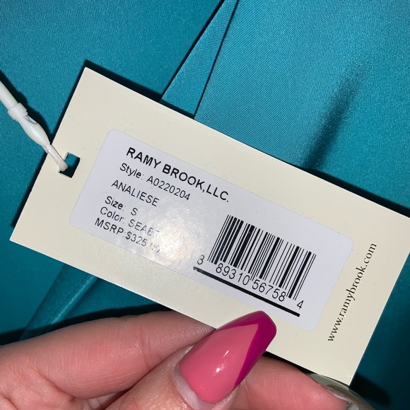 Ramy Brook ‼️SALE ‼️ Analiese Top in sea breeze –– NWT - Picture 15 of 17